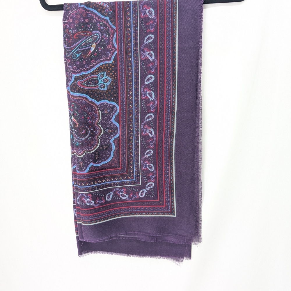Vintage collections Purple and Pink Scarf Made In Italy